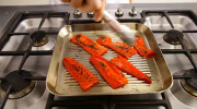 Paprika's roosteren en ontvellen