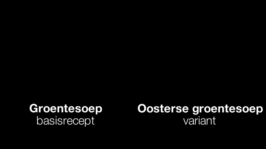 AHKL Groentesoep Keuzemenu Basis