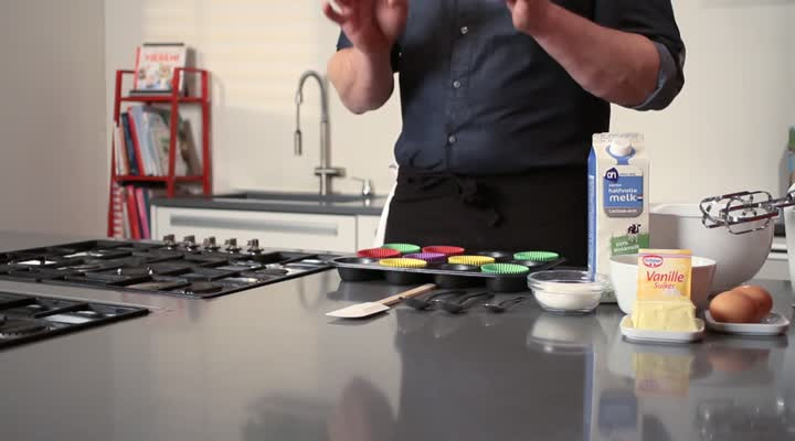 AHKL Cupcakes Basis Stap 1