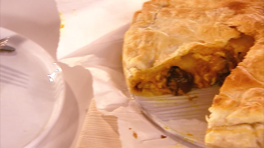 Kip in de hoed stap 15