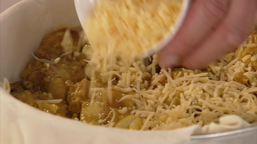 Kip in de hoed stap 12