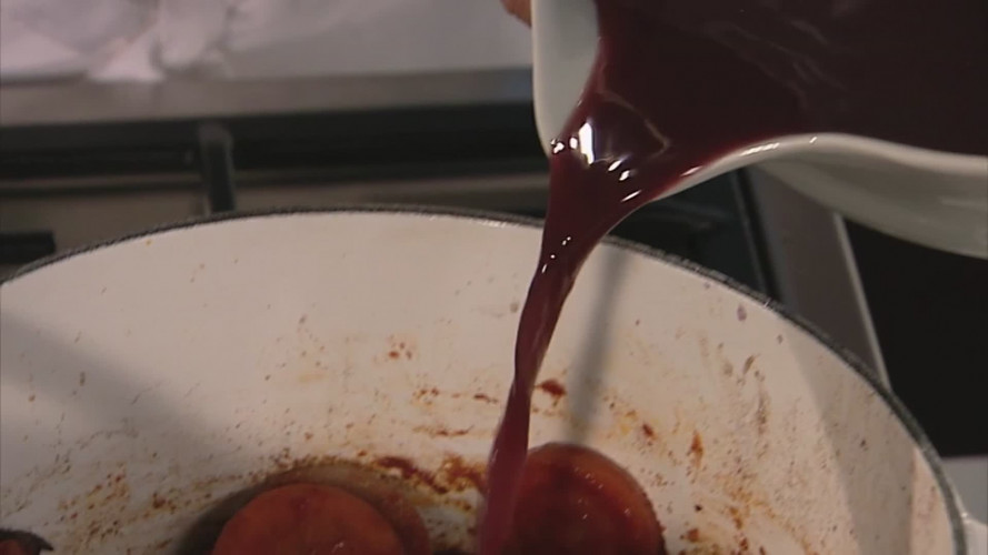 Boeuf bourguignon stap 11