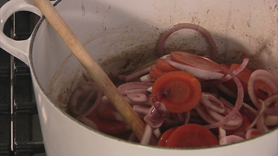 Boeuf bourguignon stap 10