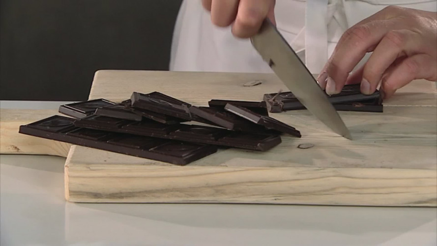 chocoladetaart stap 4