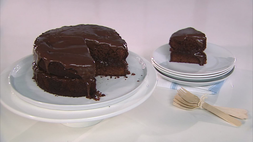 chocoladetaart stap 17