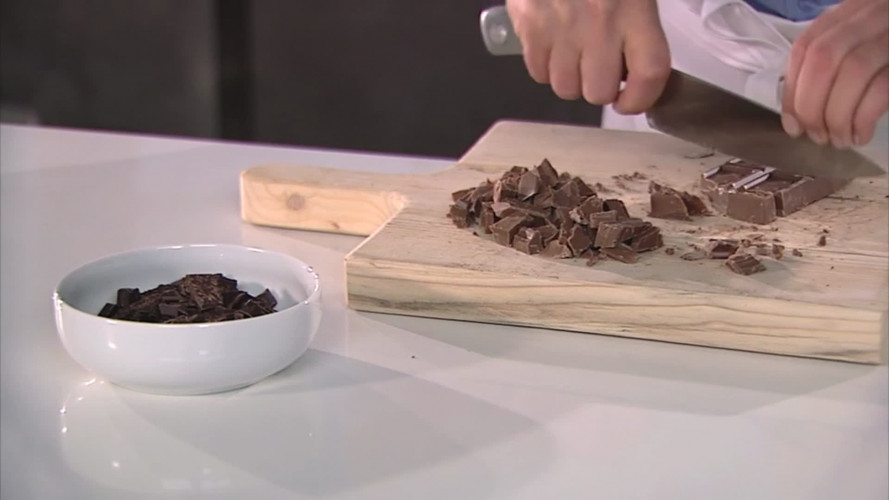 chocoladetaart stap 9