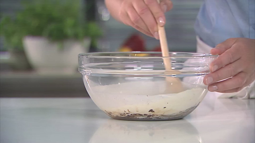 chocoladetaart stap 12