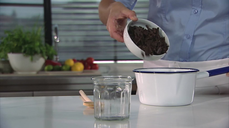 chocoladetaart stap 5
