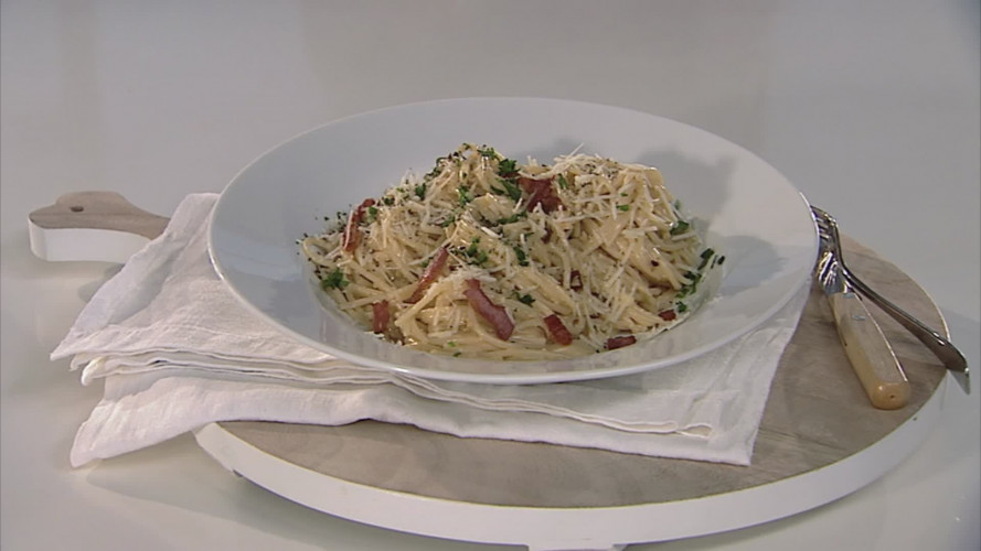 Superromige spaghetti carb stap 11