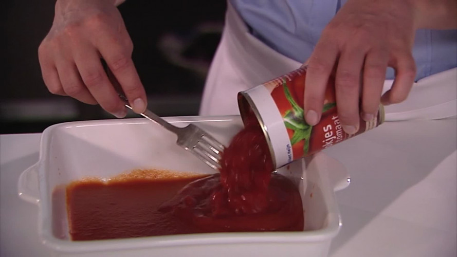 Chicken parmigiana stap 10