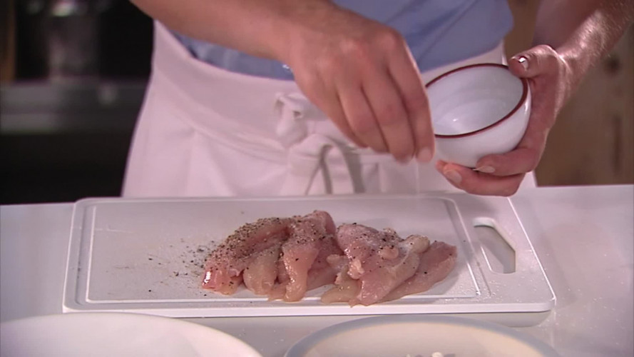 Chicken parmigiana stap 8