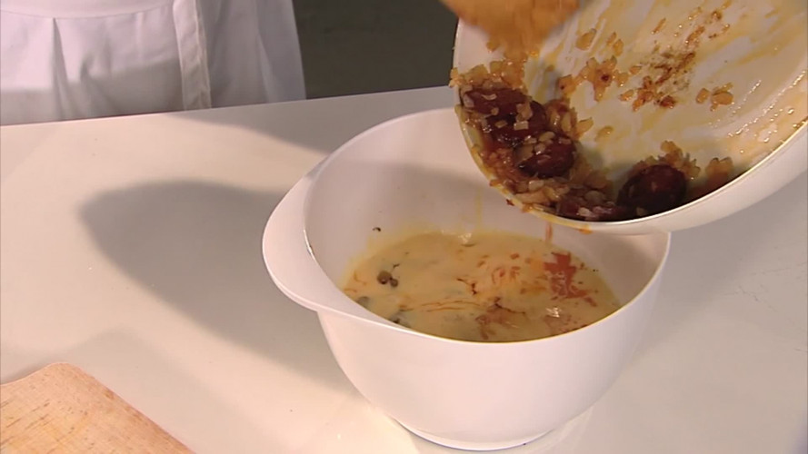 Spaanse tomatentaart stap 11