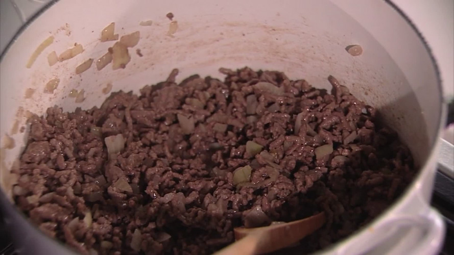 Chili con carne met muntyogh stap 3