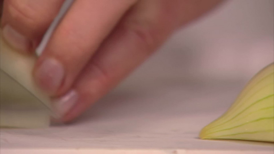 Penne met spinazie stap 2