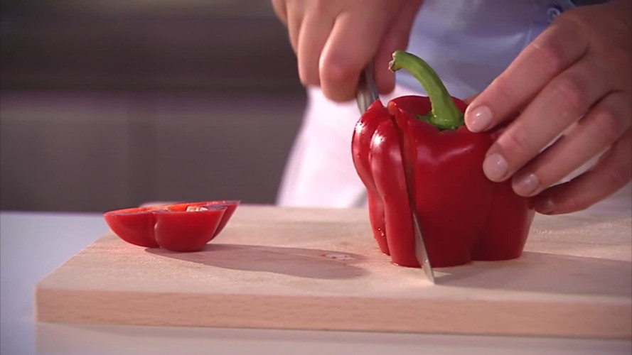 Spaanse vispan met linzen stap 5