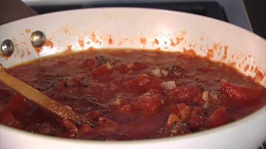 Melanzana a la parmigiana stap 6