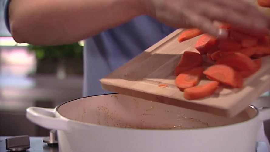 Runderstoofpotje met appelstroop stap 8