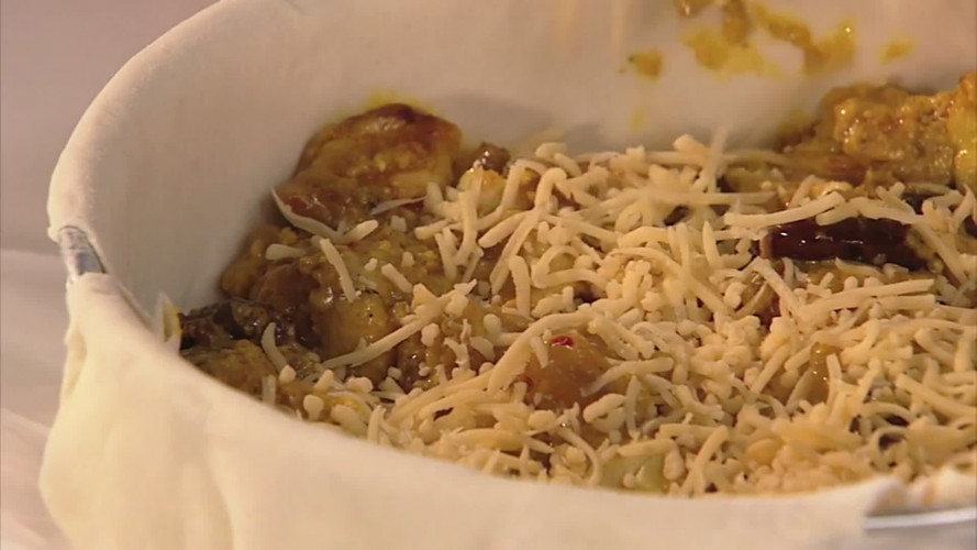 Kip in de hoed stap 12