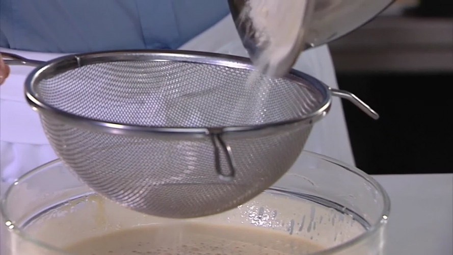 Worteltaart met banaan stap 5