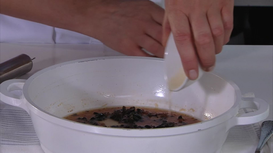 Kabeljauw met zuurkool stap 10