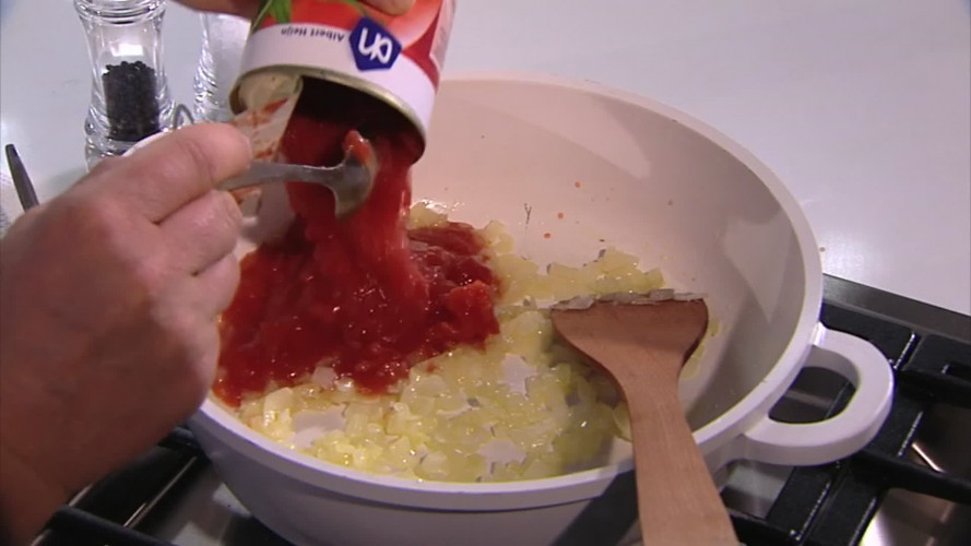 Lasagnette met tomaat en spinazie stap 3