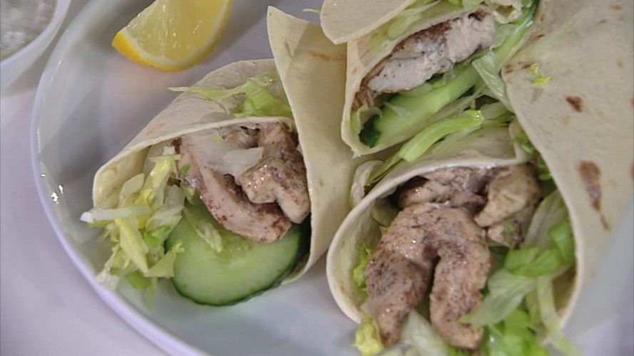 Griekse wraps stap 9