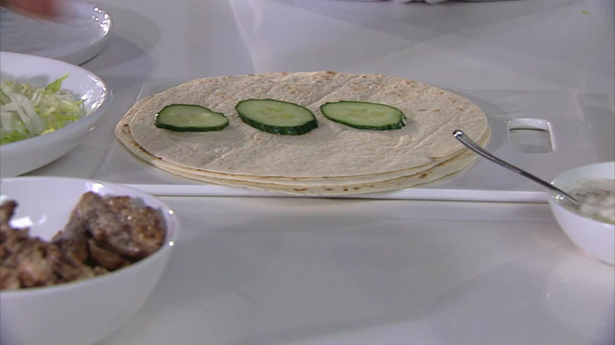 Griekse wraps stap 7 