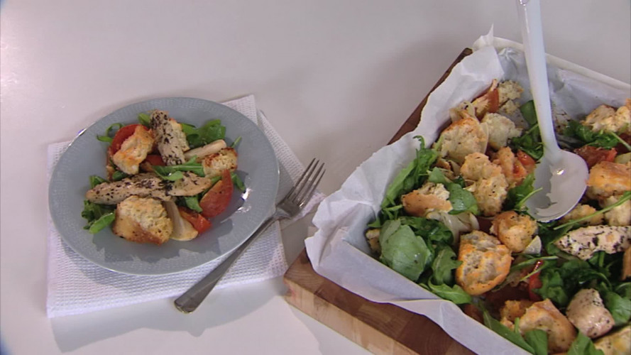 Ovenkip met tomaat en rucola stap 10