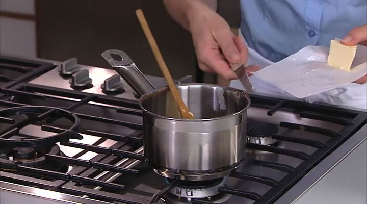 Vislasagne met prei stap 2