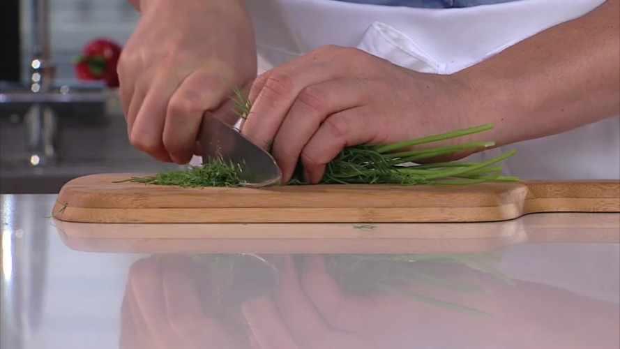 Vislasagne met prei stap 6