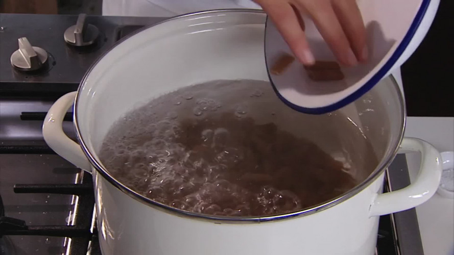 Ovenpasta met ei stap 2 