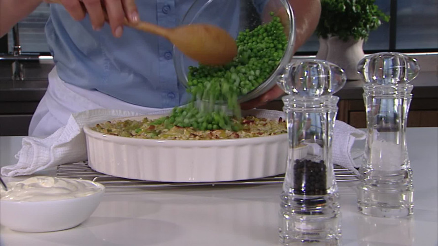 Ovenrisotto met spek en prei stap 7