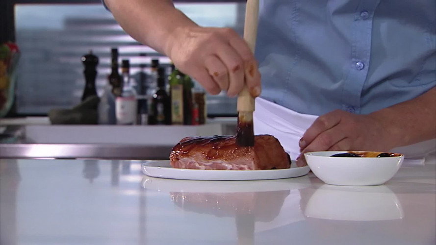 Varkensbraadstuk met appelparten stap 1