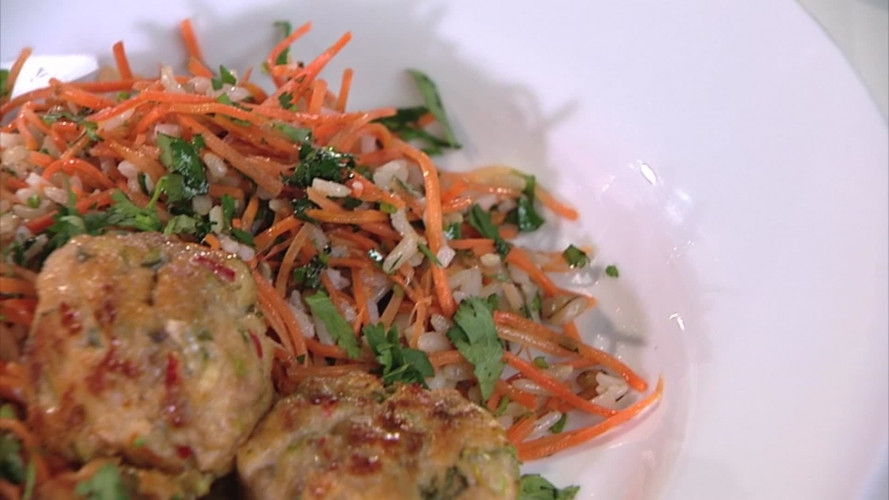 Aziatische kipballetjes stap 11