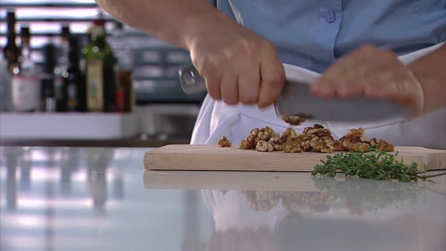 Gevulde kipfilet met rozijnen stap 2