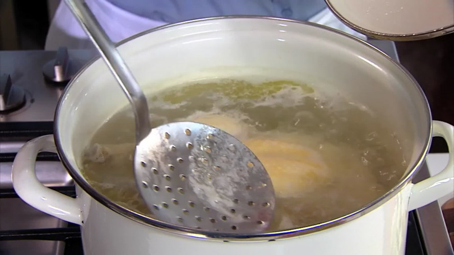 Kippenbouillon stap 4