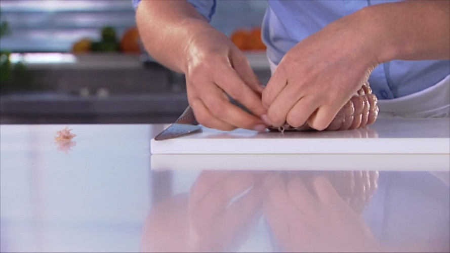 Gevulde rollade met pepersaus stap 2