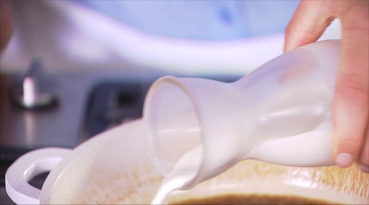 Gevulde rollade met pepersaus stap 11