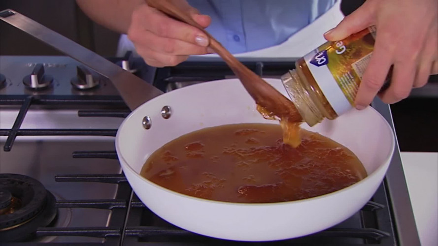 Hertenbiefstuk met portsaus stap 2