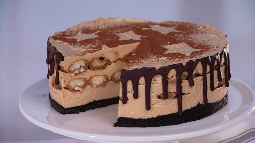 Tiramisutaart stap 24