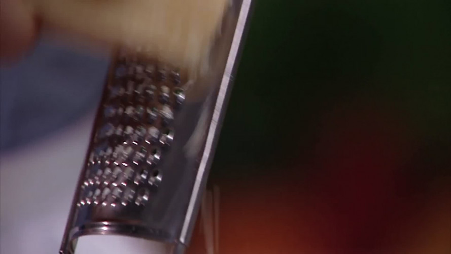 Risotto met rode wijn en slagroom stap 5