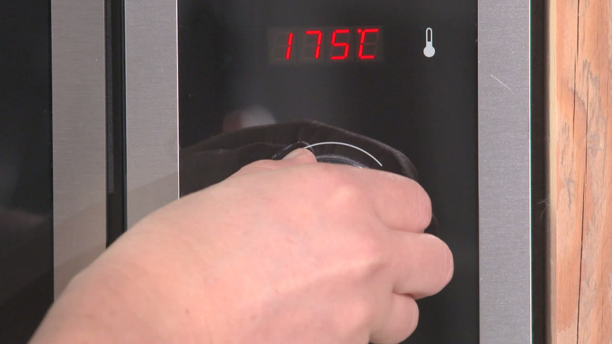 Kalkoen gevuld met paddenstoelen stap 1