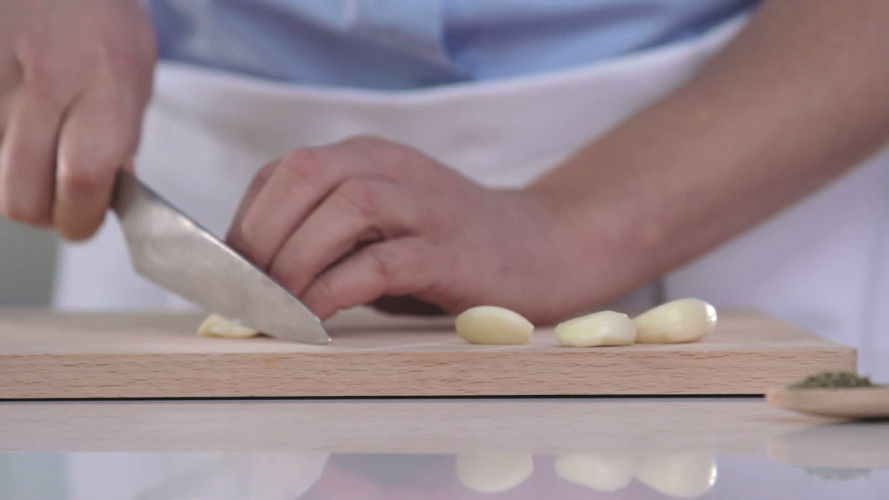 Kalkoen gevuld met paddenstoelen stap 3