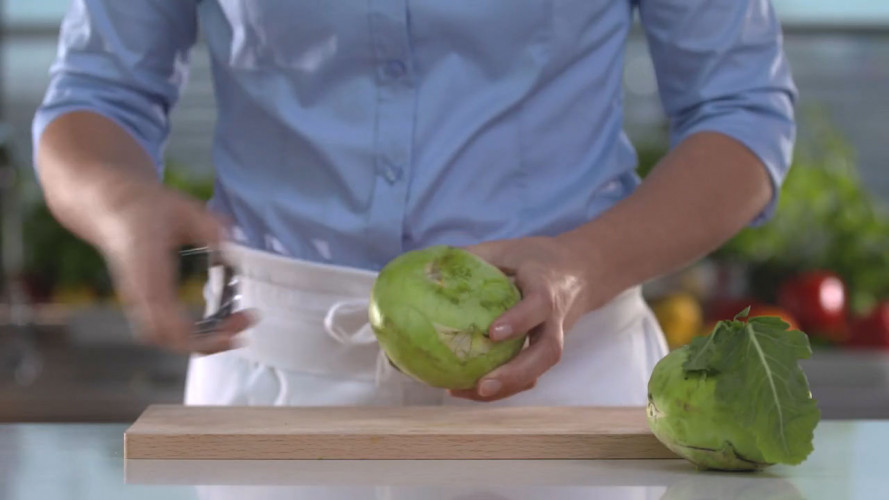 Koolrabitaartje met geitenkaas stap 2