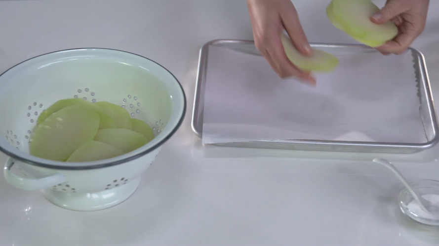 Koolrabitaartje met geitenkaas stap 6