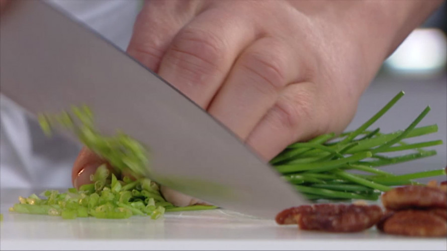 Geroosterde aubergines stap 7