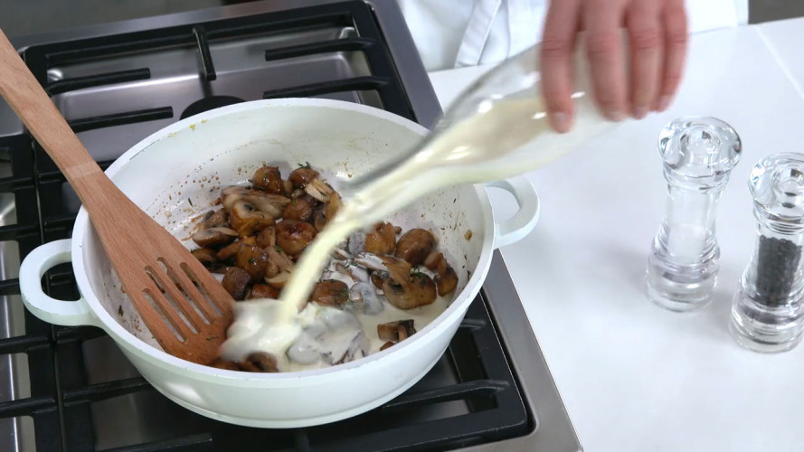 Pasta in babyparmezaan stap 6