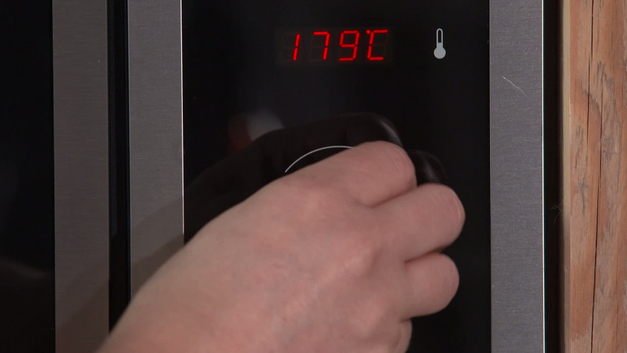 Berry cherry brownies stap 1