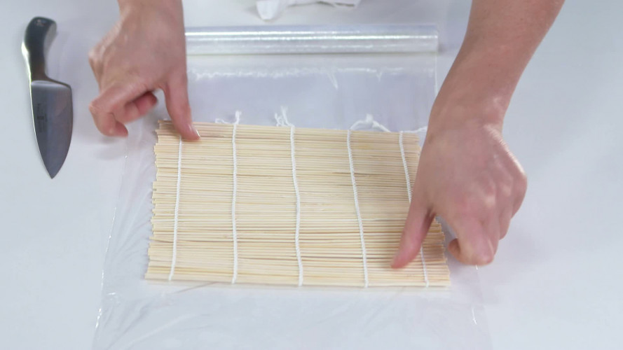 Zalmrolletjes stap 4