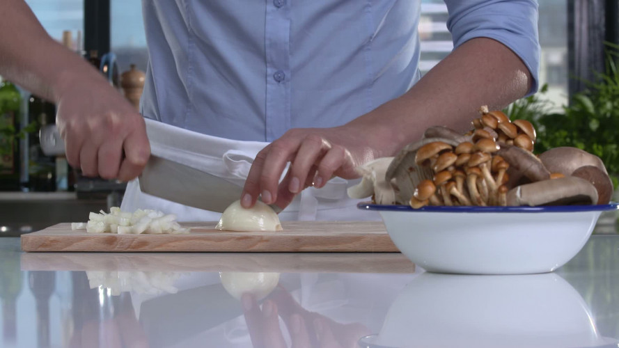 Paddenstoelen-tompouce stap 2